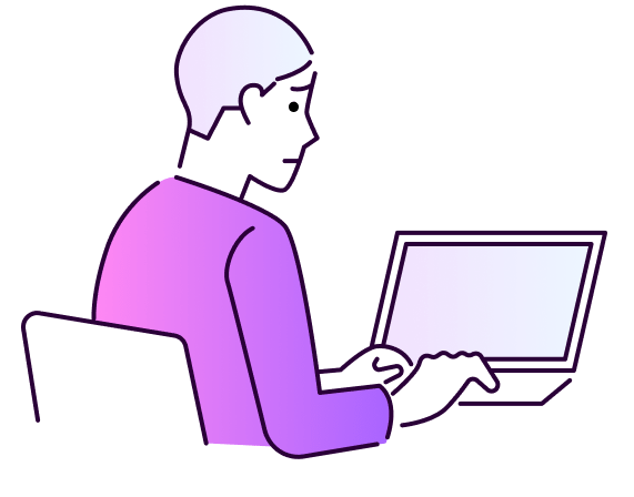 正社員転身イラスト